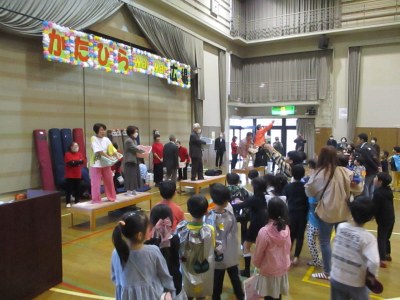 餅まき！