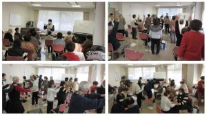 中山銀鈴俱楽部　閉講式＆健康講座のようす①