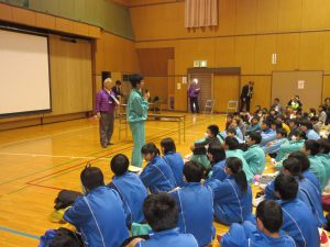 田子町内会はセンターで仙台市危機管理室による講習会を行いました。