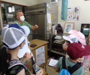 インタビューの様子