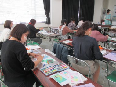 パステルアートづくり
