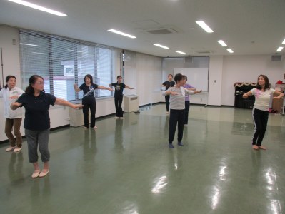 最後は一緒にやってみます。