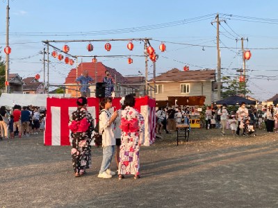 （地域情報）山田町内会の夏祭りが行われました